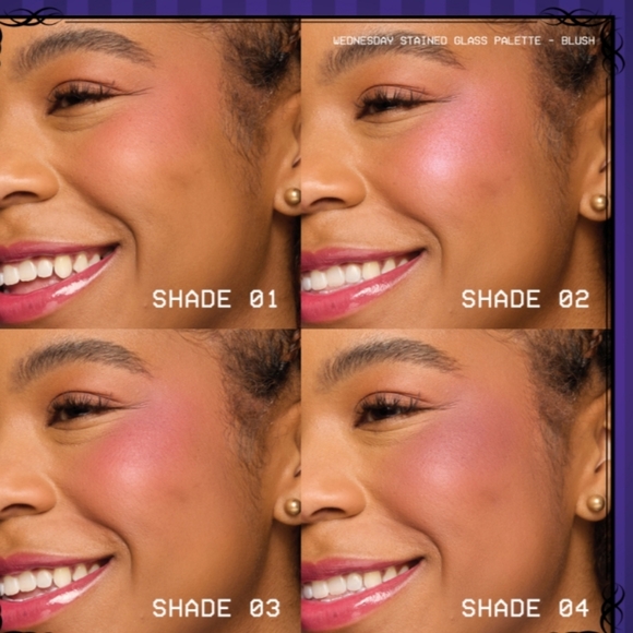 NYX LIMITED EDITION WEDNESDAY CELLO EYELINER LIP OIL BLUSH & BLACK LINER - Picture 13 of 15